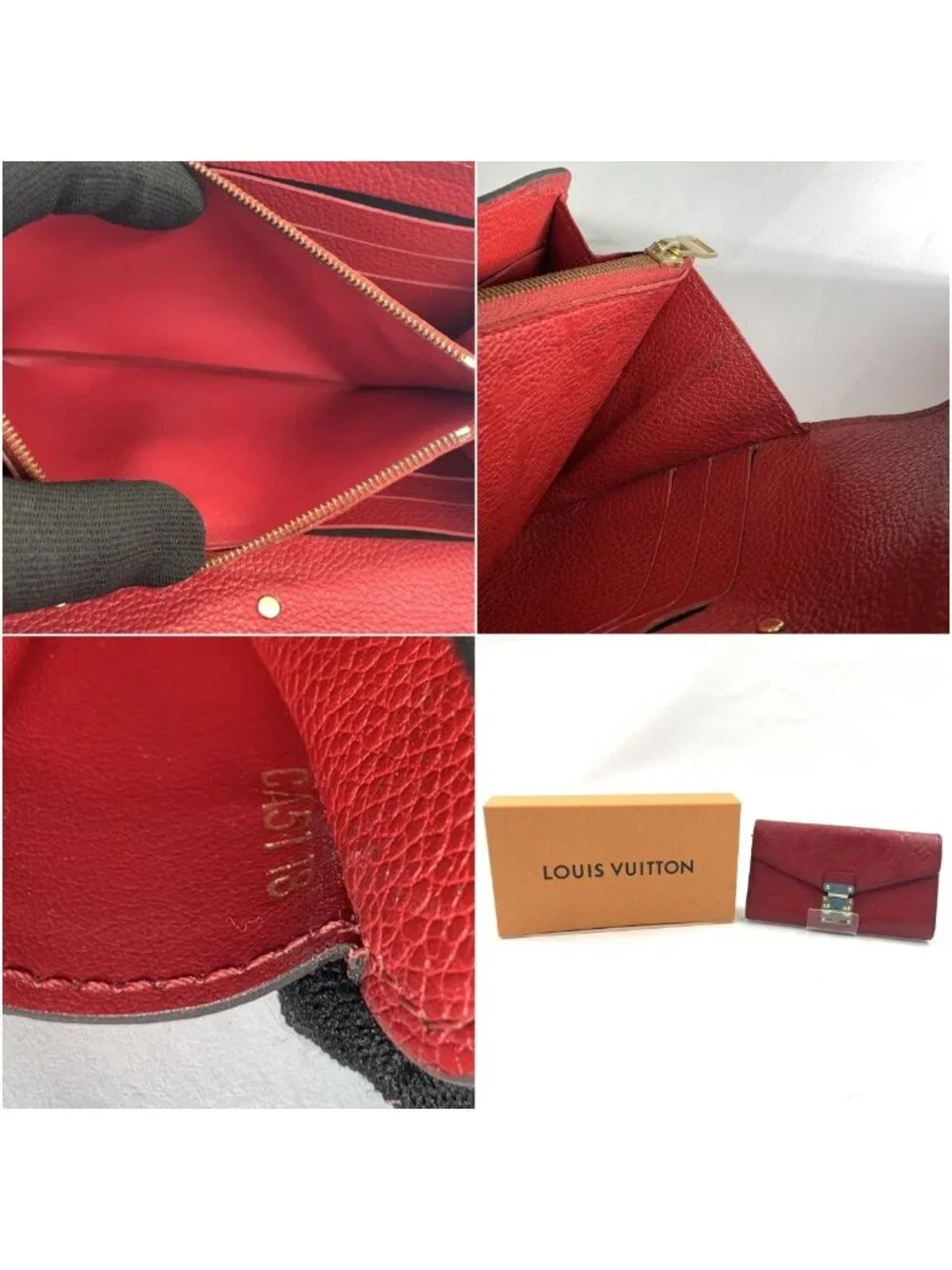 Louis Vuitton Monogram Empreinte Portefeuille Metis Bifold Wallet